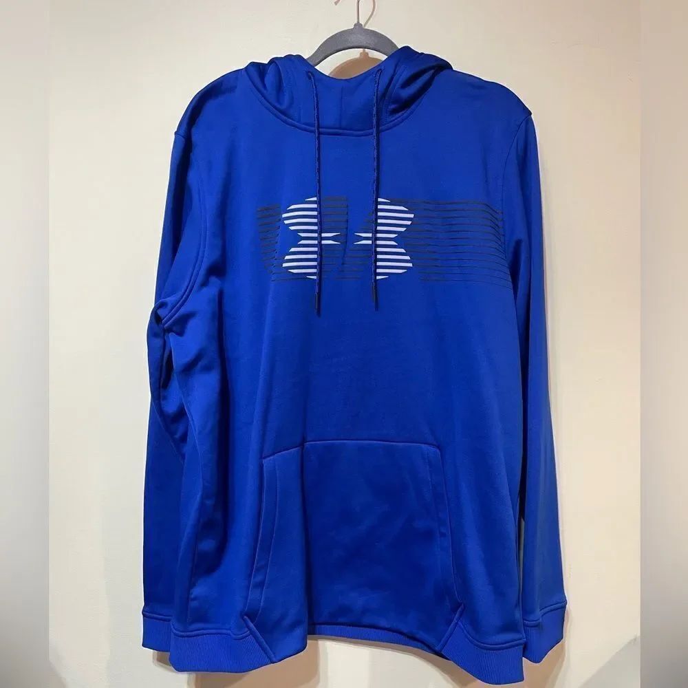 Under Armour Men’s Hoodie Loose Fit Blue NWOT